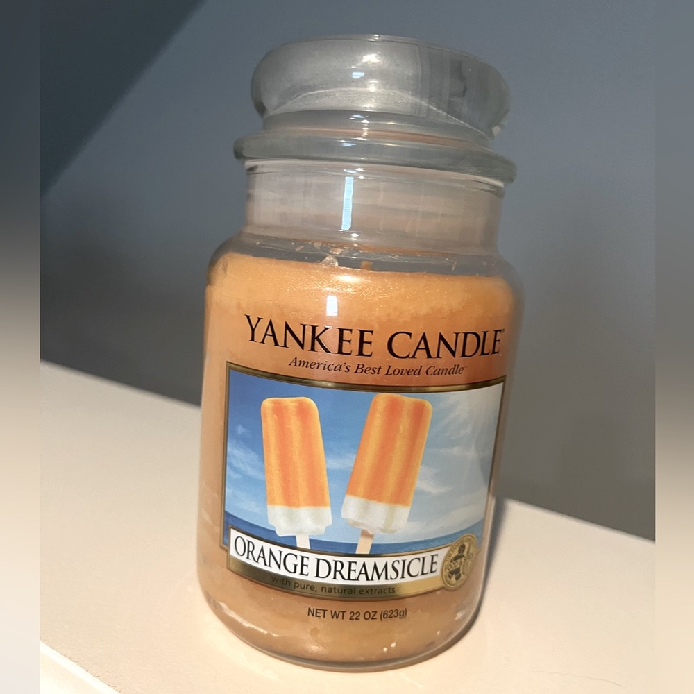 YANKEE CANDLE (22oz) ORANGE DREAMSICLE